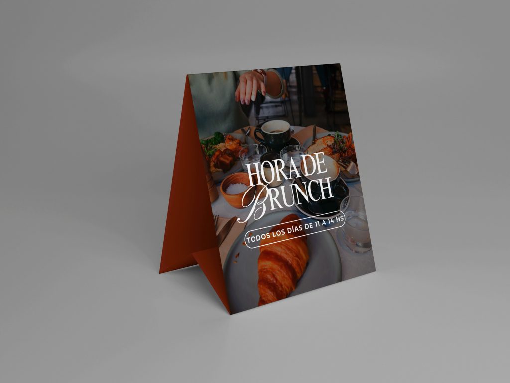 Table-Tent - Triángulo PrintMakers